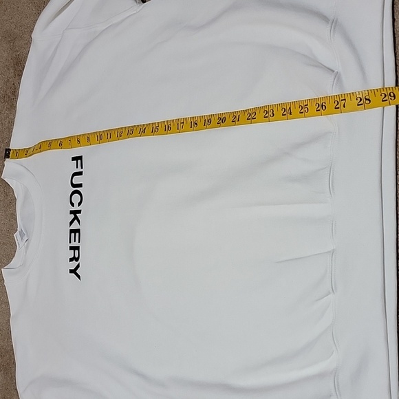 EUC Jay-Z & Beyoncé Collab Tour F*ckery White Crewneck - Picture 3 of 6